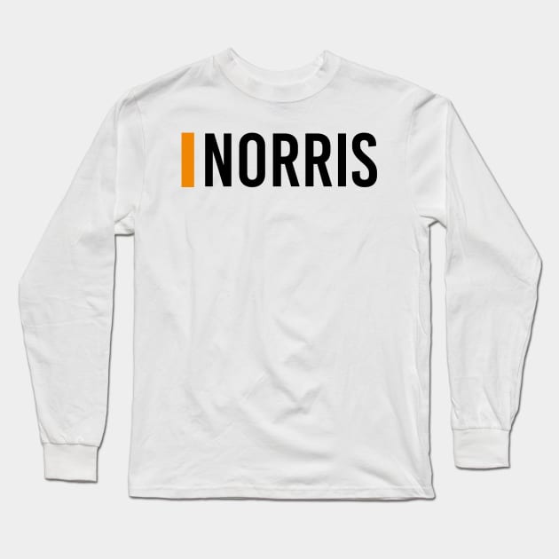 Lando Norris Driver Name - 2022 Season #2 Long Sleeve T-Shirt by GreazyL